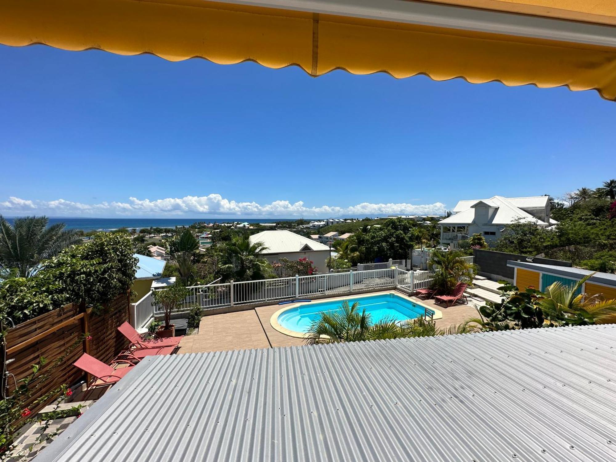 Mango Sea -Villa "Maracudja" Et Appartement "Jojoba" Avec Piscine & Vue Sur Les Iles Saint-Francois  Eksteriør bilde